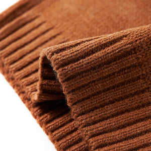 Pull Enfant Tricoté Cognac 92
