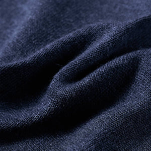 Pull enfant tricoté bleu marine 92