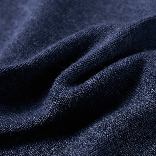 Pull enfant tricoté bleu marine 92