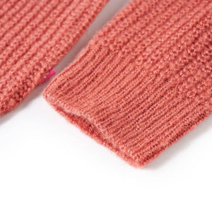 Knitted Children's Sweater Medium Pink 128