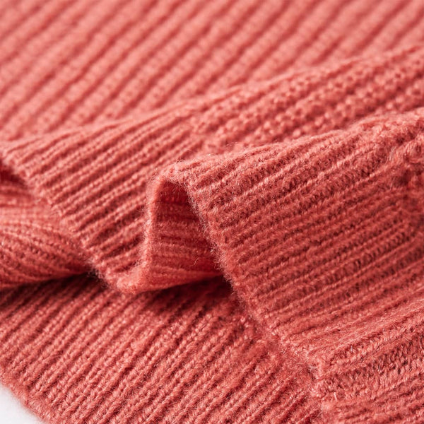 Knitted Children's Sweater Medium Pink 128
