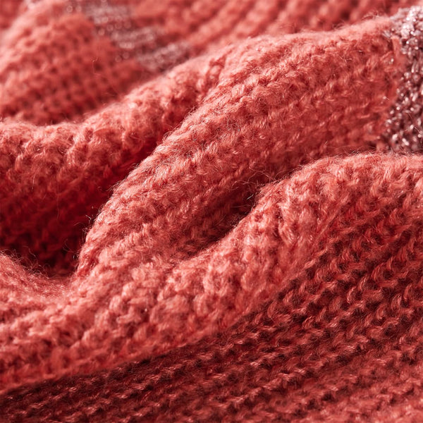 Knitted Children's Sweater Medium Pink 128