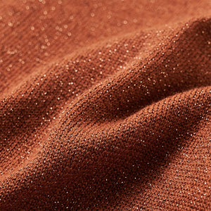 Kinder-Strickjacke Cognac 116