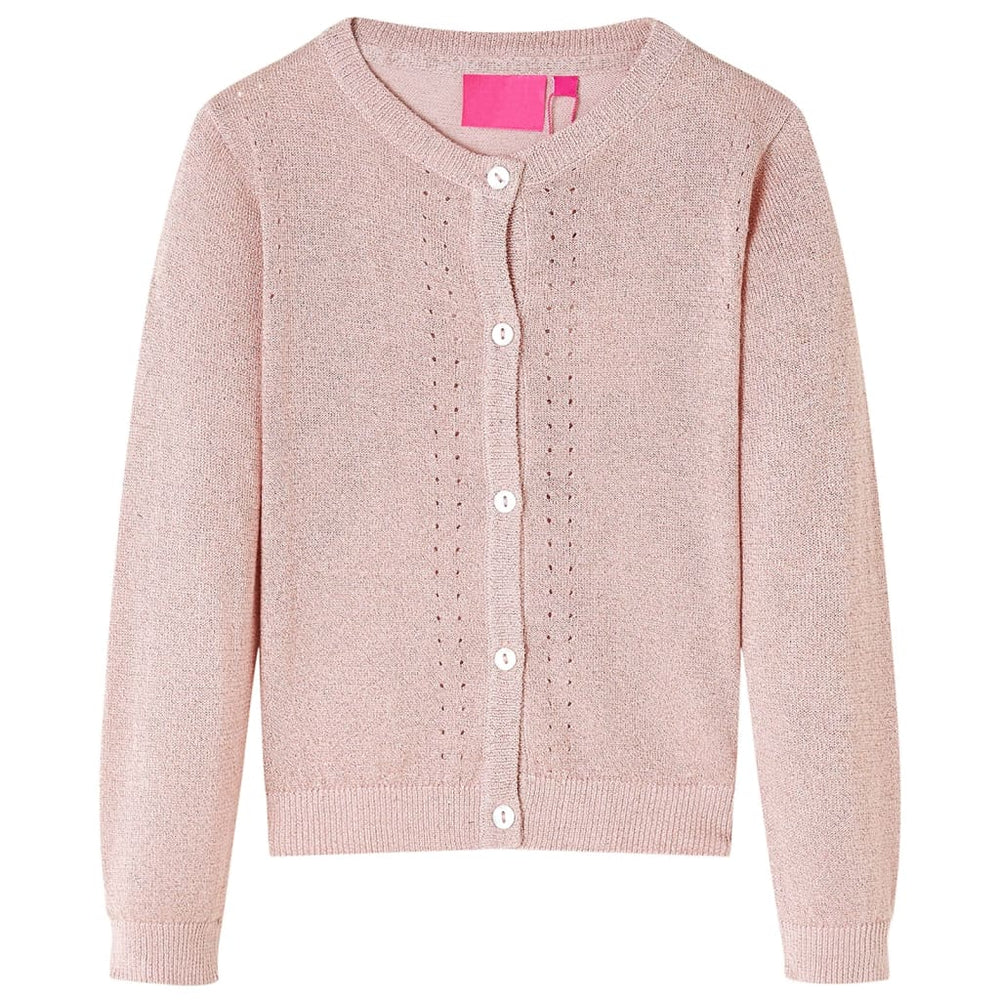 Cardigan Enfant Rose Pâle 92
