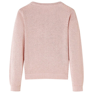 Kinder-Strickjacke Zartrosa 92