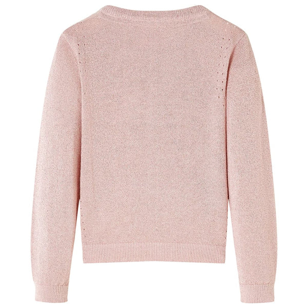 Kinder-Strickjacke Zartrosa 92