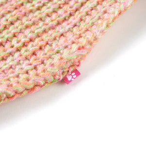 Pull Enfant Tricoté Rose Pâle 104