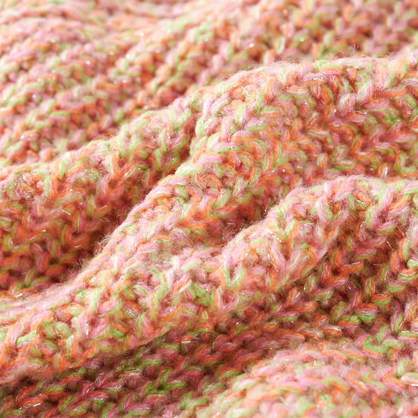 Pull enfant tricoté rose pâle 116
