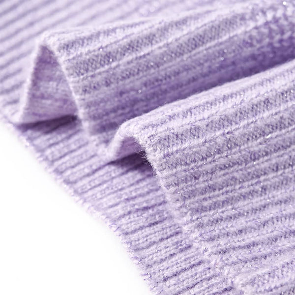 Knitted Children's Sweater Vest Light Purple 104