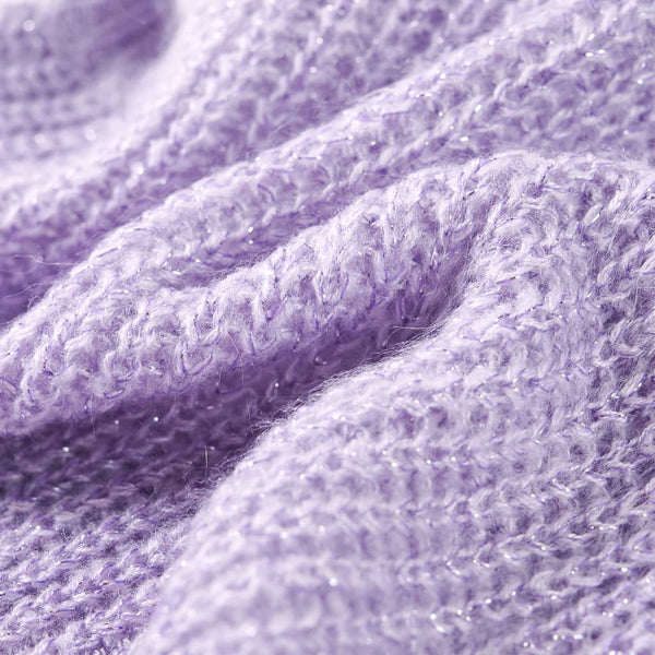 Knitted Children's Sweater Vest Light Purple 104