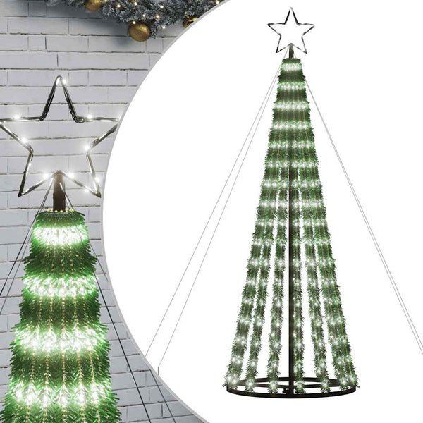 LED Weihnachtsbaum Kaltweiß 180 cm