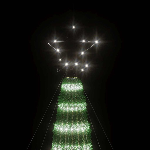 LED Weihnachtsbaum Kaltweiß 180 cm