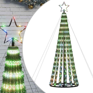 LED Weihnachtsbaum Mehrfarbig 180 cm