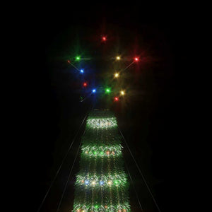 LED Weihnachtsbaum Mehrfarbig 180 cm