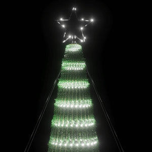 LED Weihnachtsbaum Kaltweiß 300cm