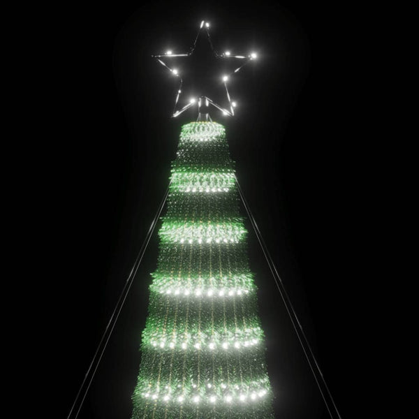 LED Weihnachtsbaum Kaltweiß 300cm