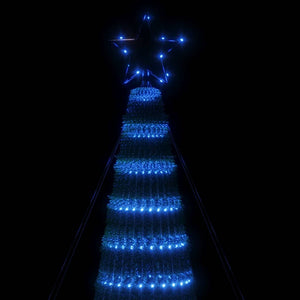 LED Weihnachtsbaum Blau 300 cm, 688 LEDs
