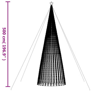LED Weihnachtsbaum Warmweiß 500 cm
