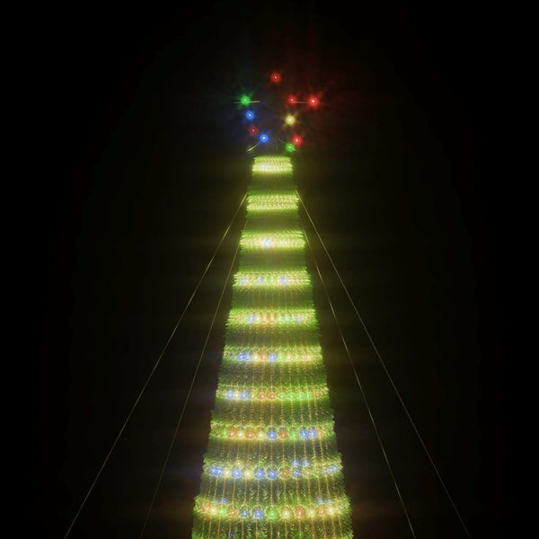 LED Weihnachtsbaum Mehrfarbig 500 cm