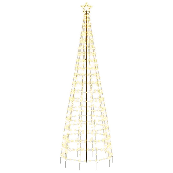 LED Weihnachtsbaum mit Erdspießen 300cm