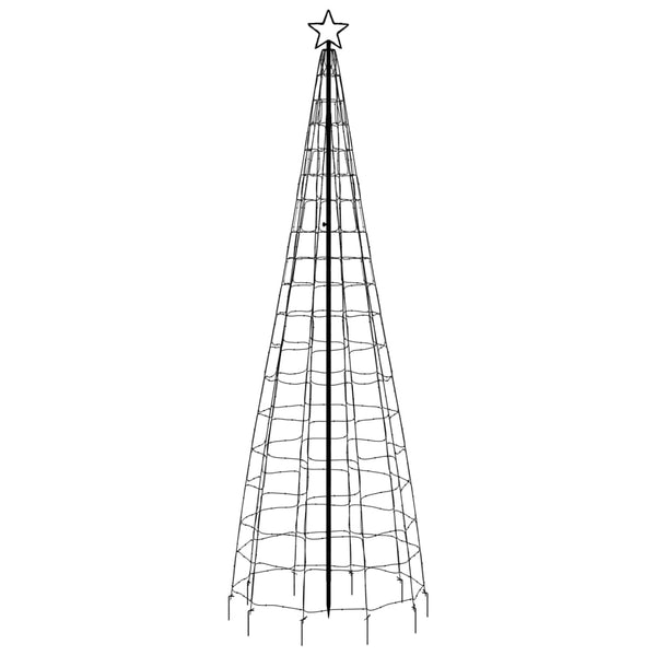 LED Weihnachtsbaum mit Erdspießen 300cm