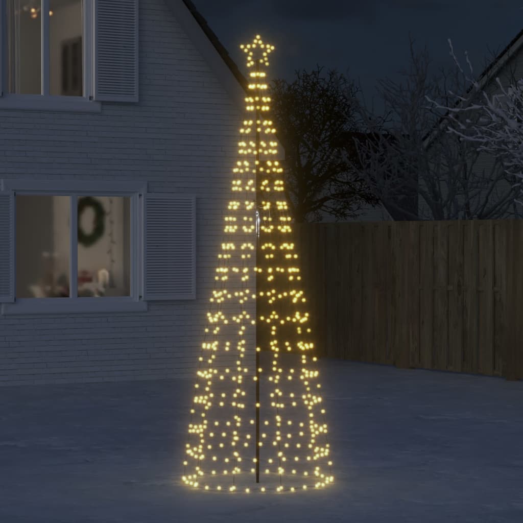 LED Weihnachtsbaum mit Erdspießen 300cm