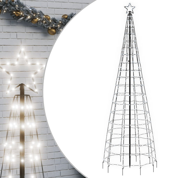 LED Weihnachtsbaum 300cm mit Erdspießen