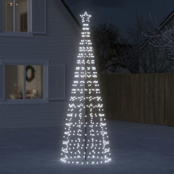 LED Weihnachtsbaum 300cm mit Erdspießen
