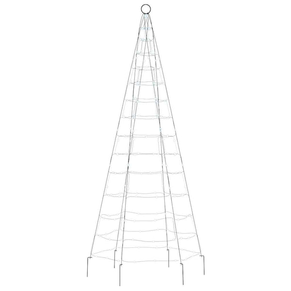 LED-Weihnachtsbaum 180 cm mit 200 kaltweißen LEDs