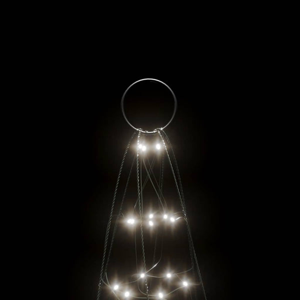 LED-Weihnachtsbaum 180 cm mit 200 kaltweißen LEDs