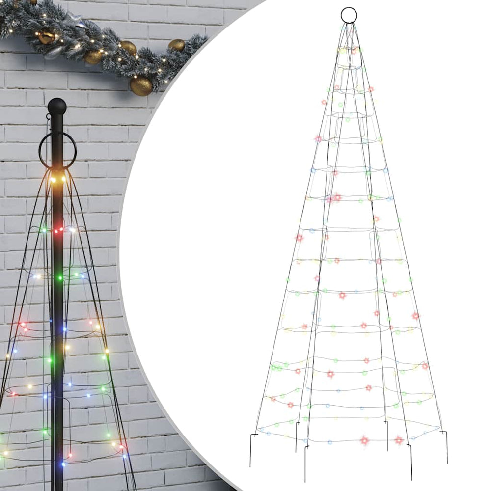 LED Weihnachtsbaum Mehrfarbig 180cm