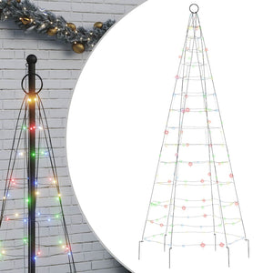 LED Weihnachtsbaum Mehrfarbig 180cm