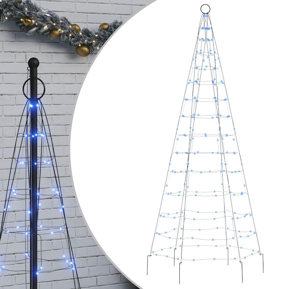 LED Weihnachtsbaum Blau 180cm