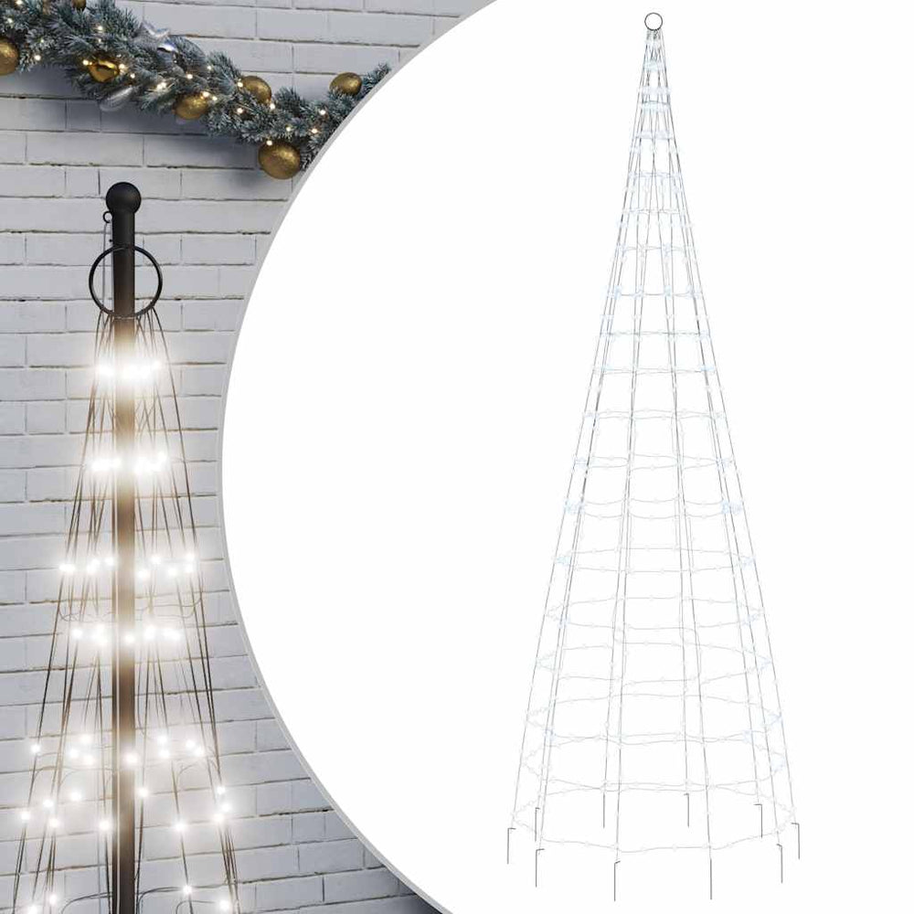 LED Weihnachtsbaum 300cm, 550 LEDs, Kaltweiß