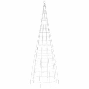 vidaXL Sapin de Noël à LED 550 LED Blanc Froid 300 cm