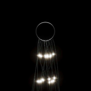 vidaXL Sapin de Noël à LED 550 LED Blanc Froid 300 cm