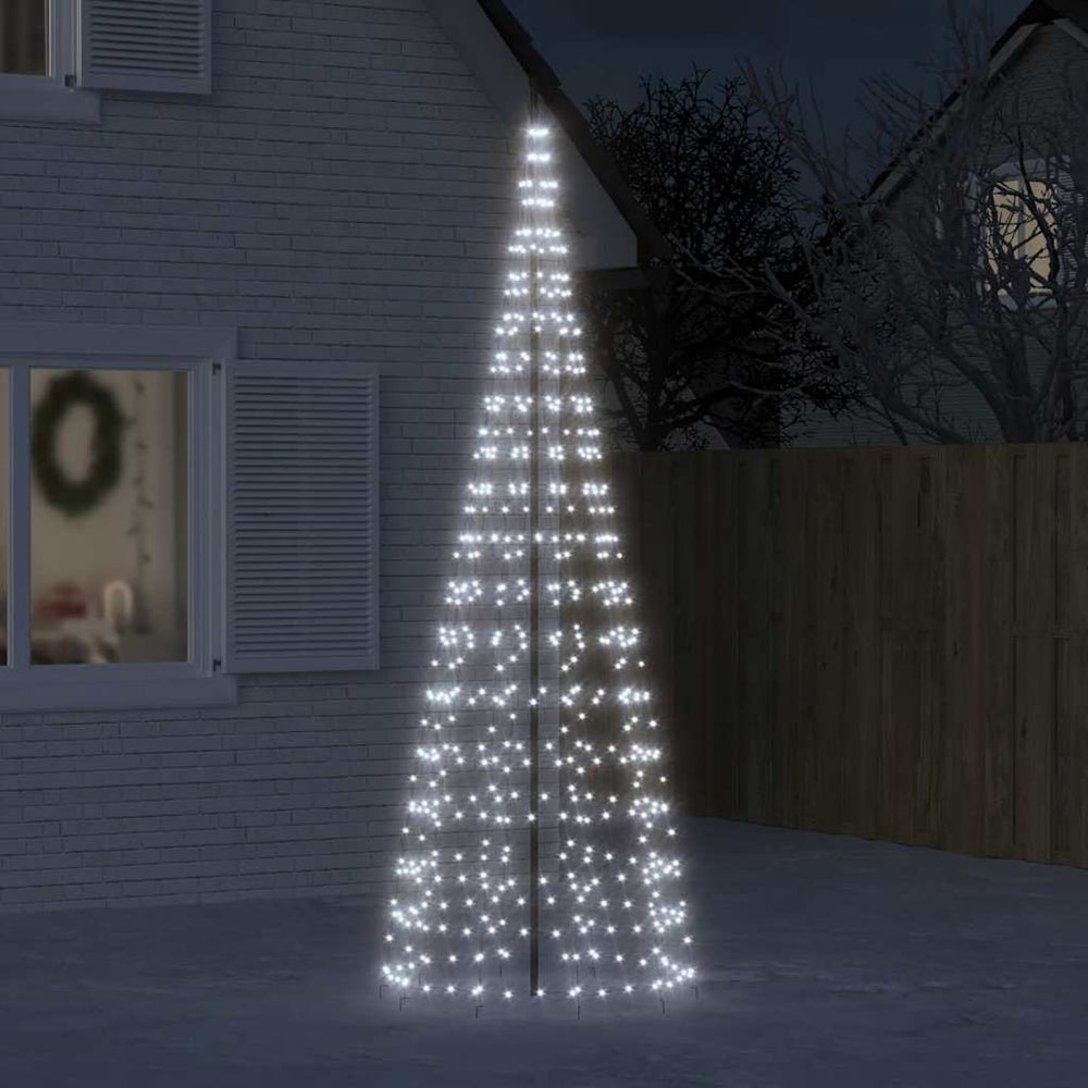 LED Weihnachtsbaum 300cm, 550 LEDs, Kaltweiß