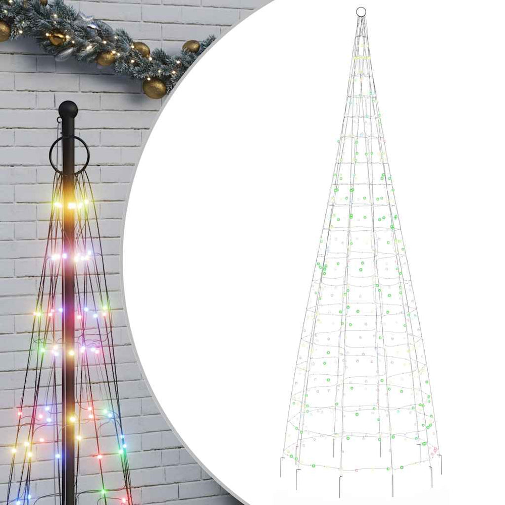 LED Weihnachtsbaum Mehrfarbig 300 cm