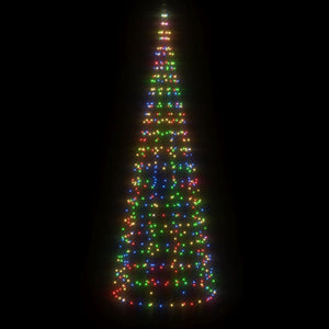vidaXL Sapin de Noël LED 550 LED Multicolore 300 cm