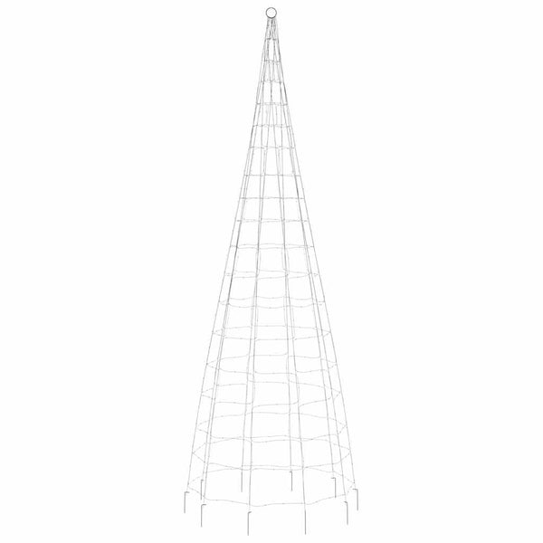 vidaXL Sapin de Noël LED 550 LED Multicolore 300 cm