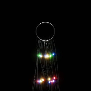 vidaXL Sapin de Noël LED 550 LED Multicolore 300 cm