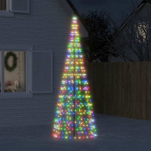 vidaXL Sapin de Noël LED 550 LED Multicolore 300 cm