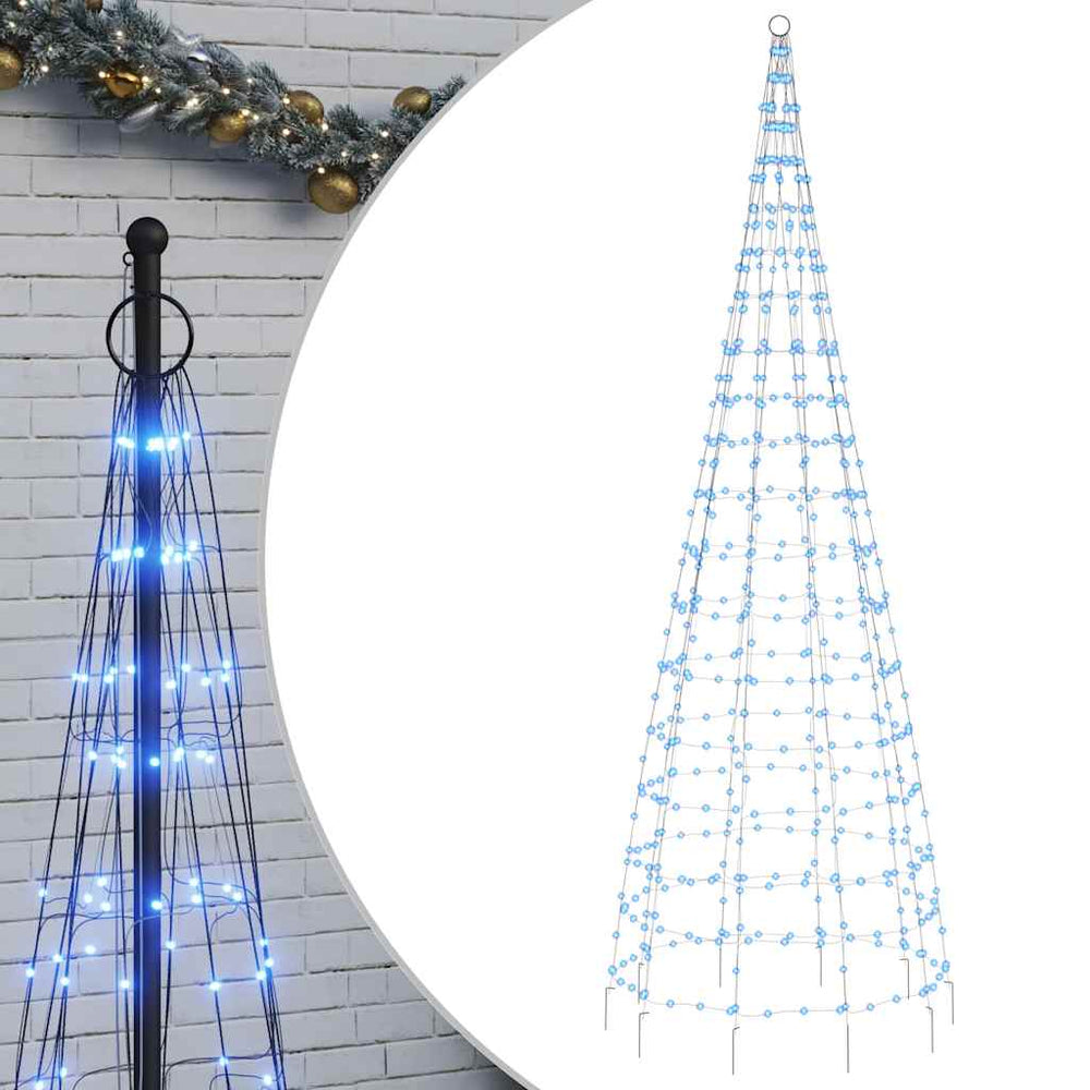 LED Weihnachtsbaum Blau 300cm