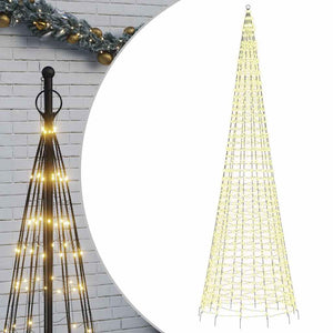 vidaXL LED Christmas Tree 1534 LEDs Warm White 500 cm