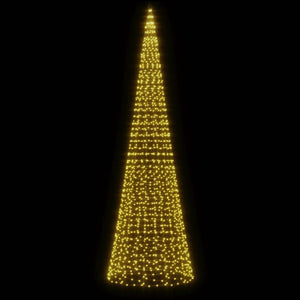 vidaXL LED Christmas Tree 1534 LEDs Warm White 500 cm
