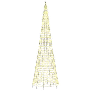 vidaXL LED Christmas Tree 1534 LEDs Warm White 500 cm
