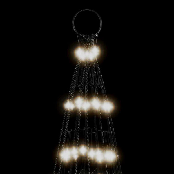 vidaXL Sapin de Noël à LED 1534 LED Blanc froid 500 cm