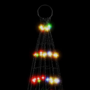 vidaXL Sapin de Noël LED 1534 LED Multicolore 500 cm