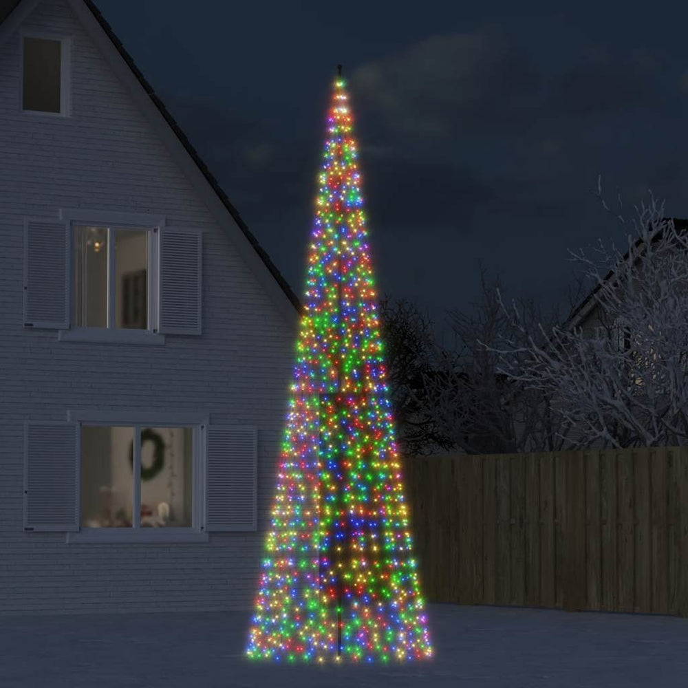 LED Weihnachtsbaum Mehrfarbig 500 cm