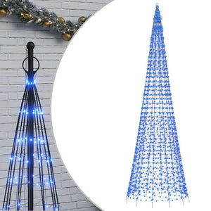 LED Weihnachtsbaum Blau 500cm